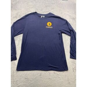 UC Berkeley Long Sleeve Shirt Mens Large Navy Blue Sather Tower Rivalry Threads